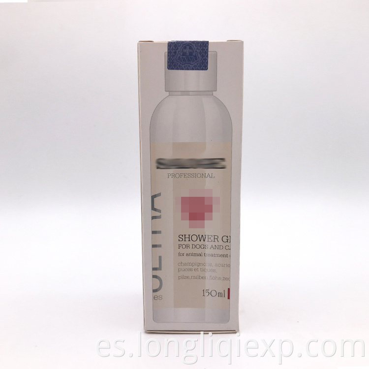 Champú orgánico natural al por mayor de la etiqueta privada del perro del gel de ducha del perro de animal doméstico